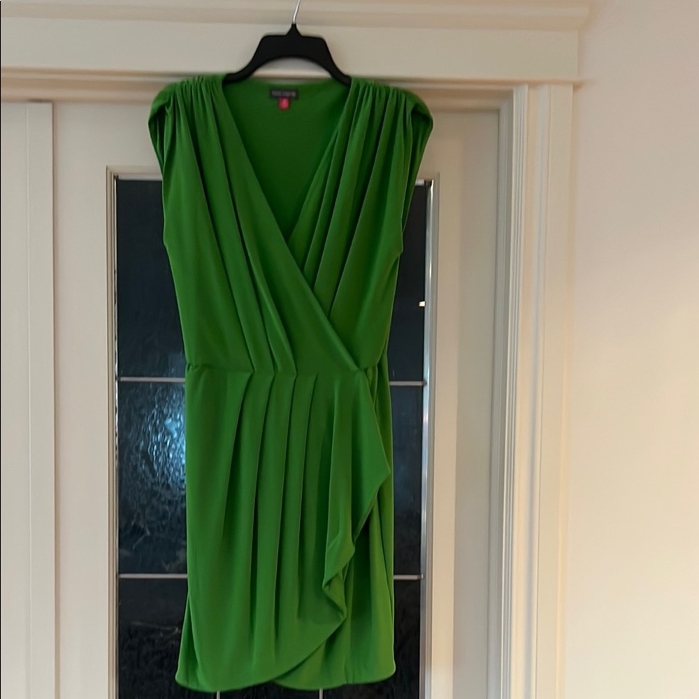 Vince Camuto ‘Kelly Green’ Faux Wrap Dress Size Medium